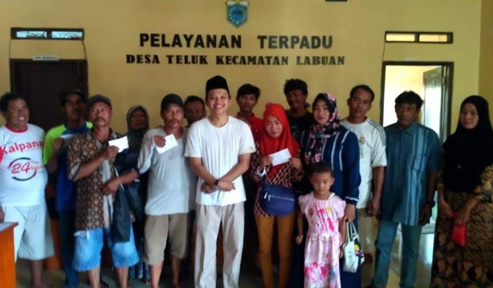 HIMAMI Berdonasi untuk korban Tsunami Banten