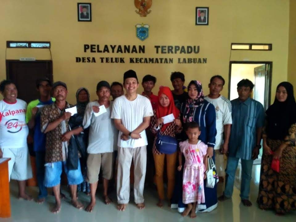 HIMAMI Berdonasi untuk korban Tsunami Banten